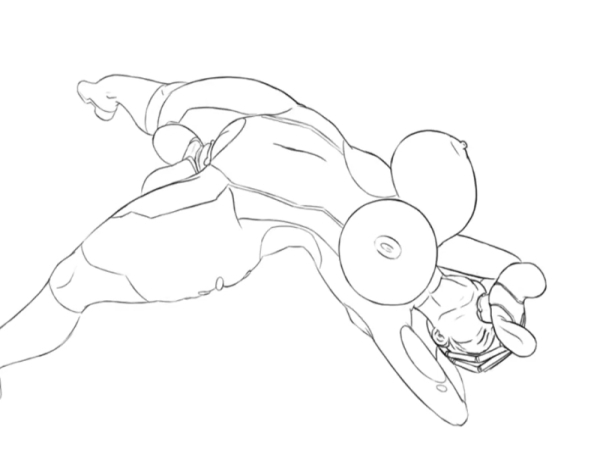 Samus Is Face And Butt Hugged