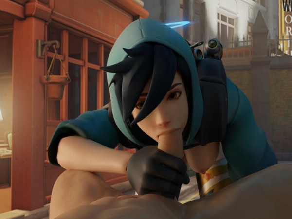 Tracer From Overwatch Expert Cock Sucker