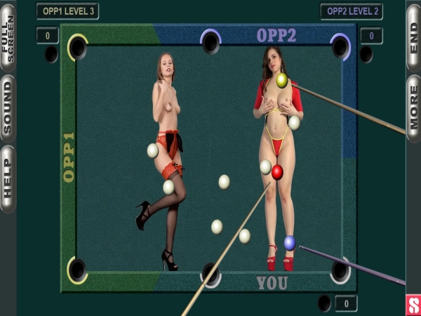 Triple Strip Billiard