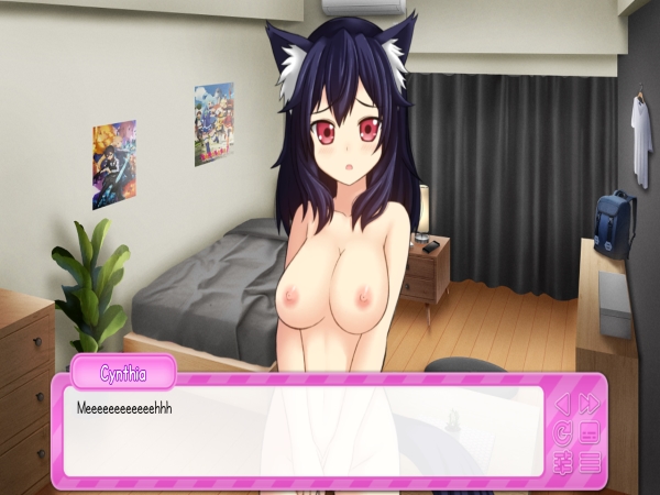 Trying not to fuck my catgirl maid