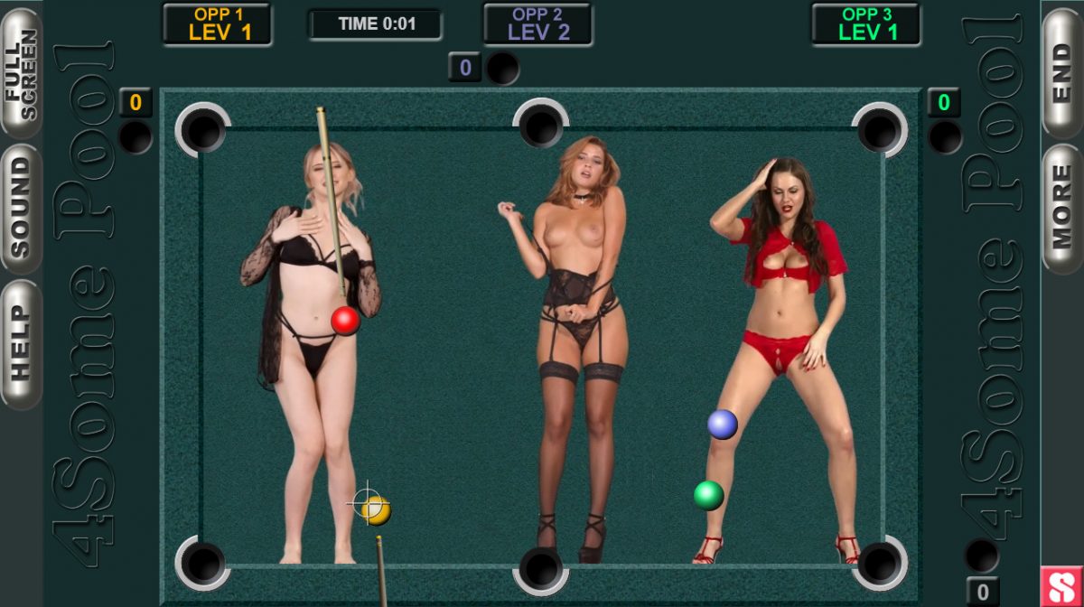 4 Stripping Pool Sluts