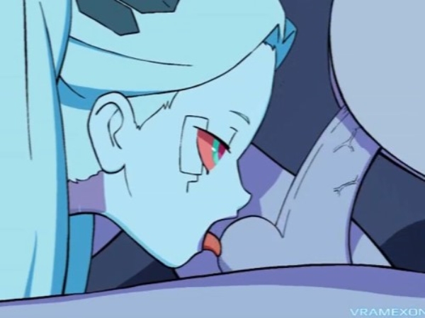 Lucy And Rebecca make a guy explode